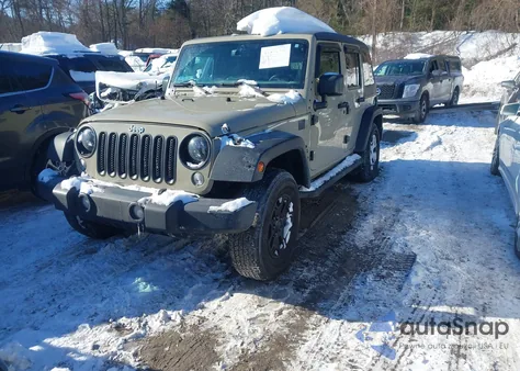 2017 Jeep Wrangler Unlimited Sport 4X4 z USA, uszkodzony, nr VIN 1C4BJWDGXHL583123